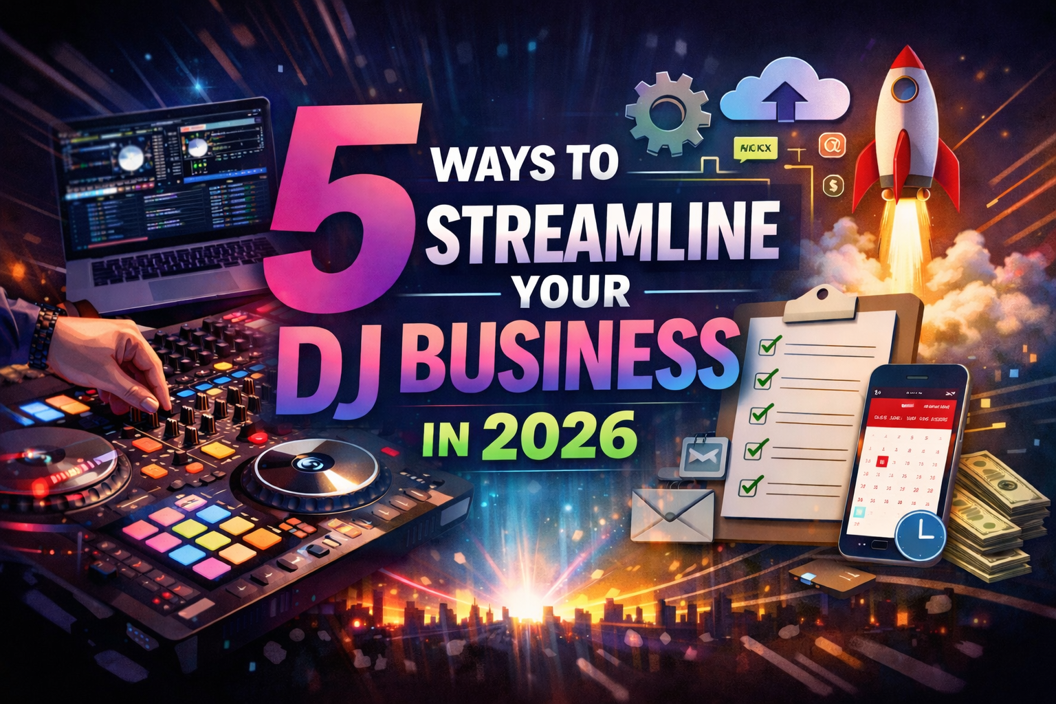 Stream Line Dj Setup DJ Business Blog | Tips, Strategies & Industry Insights | MY DJ CRM